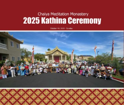 2025 Kathina Ceremony book cover